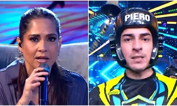 Katia Palma amenazó a Piero Arenas con elimina del programa