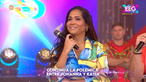 Katia Palma aseguró que los seguidores de EEG sí la quieren. Fuente: AméricaTV