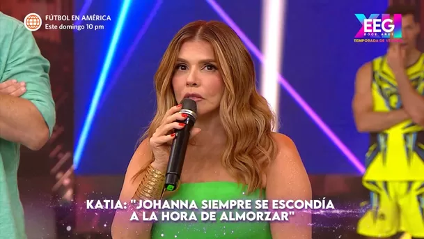 Johanna San Miguel recordó "malos momentos" junto a Katia Palma y Cristian Rivero. Fuente: AméricaTV