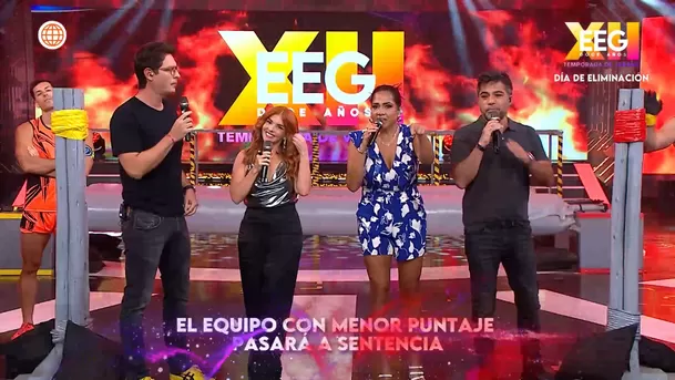 Katia Palma enfureció con la producción de EEG y aseguró que había "argolla". Fuente: AméricaTV