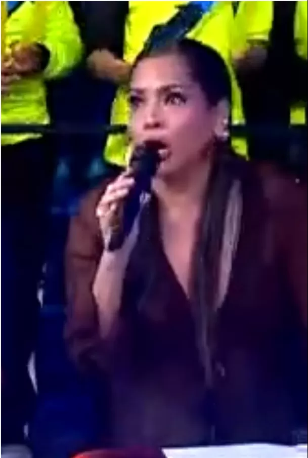 Los integrantes de los 'guerreros' fueron advertidos por su conductora. Foto: América TV Los integrantes de los 'guerreros' fueron advertidos por su conductora. Foto: América TV