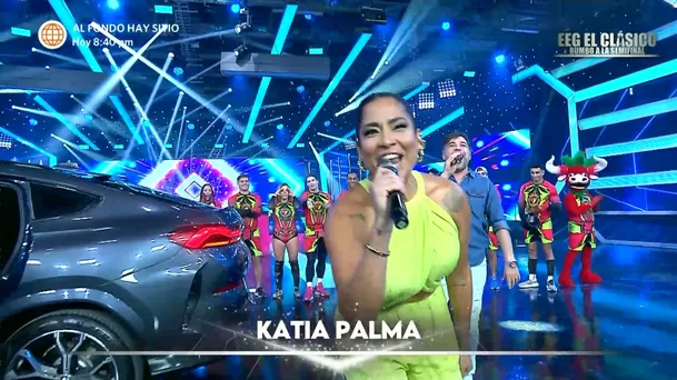 Katia Palma es la nueva conductora de EEG. Fuente: AméricaTV