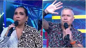 Katia Palma pasa tremendo roche tras hacer mala coreografía y Mathías Brivio debió darle clases / AméricaTV