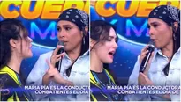 Katia Palma 'choteó' a Rosángela Espinoza en EEG. Fuente: AméricaTV