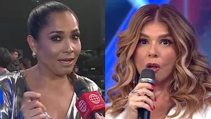 ¡Duelo de Titanes! Katia Palma minimizó el fuerte reclamo en vivo que hizo Johanna San Miguel por la impuntualidad de sus nuevos compañeros de conducción en 'Esto es Guerra'/Fotos y video: América Espectáculos