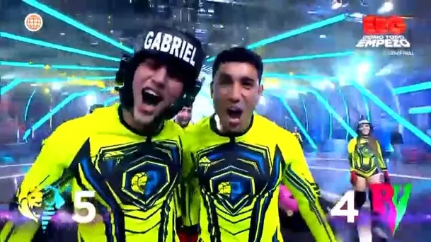 Gabriel Meneses quedó al descubierto por culpa de Katia Palma. Foto: América TV