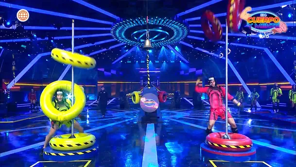 Katia Palma se burló de Mario Irivarren tras perder juego. Fuente: AméricaTV