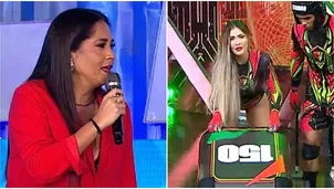 Katia Palma se burló de Michelle Soifer en Esto es Guerra. Fuente: AméricaTV