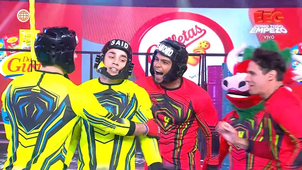 Katia Palma enfureció con Leandro por burlarse de Said tras derrotarlo. Fuente: AméricaTV