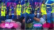 Katia Palma sufrió bochornosa caída tras celebrar victoria