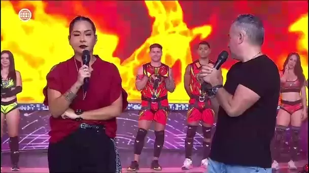Katia Palma vaciló a Jazmín Pinedo con posible reemplazo de Mathías Brivio/ América TV Katia Palma vaciló a Jazmín Pinedo con posible reemplazo de Mathías Brivio/ América TV