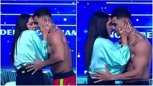Katia Palma y Leandro estuvieron a punto de besarse durante baile sensual / AméricaTV