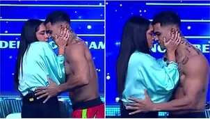 Katia Palma y Leandro estuvieron a punto de besarse durante baile sensual / AméricaTV