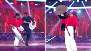 Katia Palma y Raúl Carpena desatan la locura con coqueto baile de marinera / AméricaTV