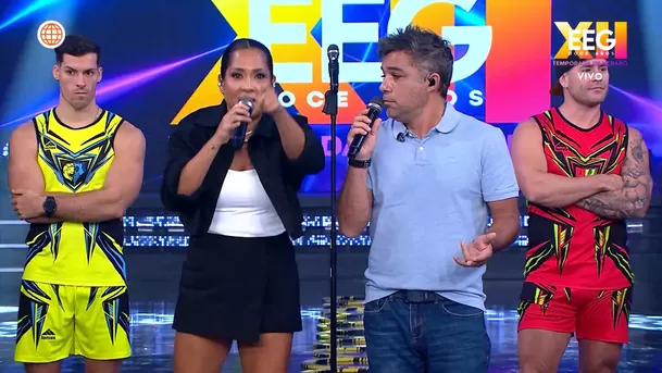 Johanna San Miguel y Cristian Rivero se ausentaron en Esto es Guerra. Fuente: AméricaTV Johanna San Miguel y Cristian Rivero se ausentaron en Esto es Guerra. Fuente: AméricaTV