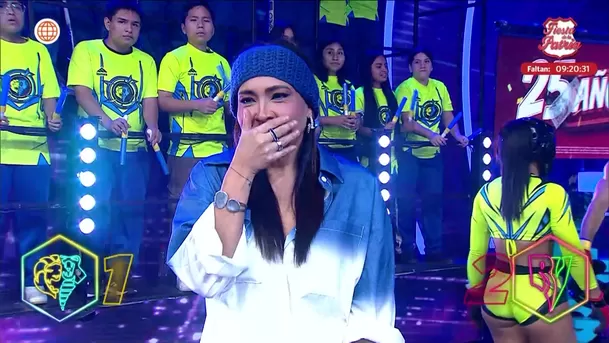 Katia recibió fuerte llamada de atención al ser acusada por Mathias de hacer trampa / AméricaTV