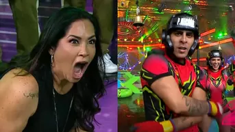 Katia se enfureció con Paul Michael tras vencer a Raúl Carpena/ América TV