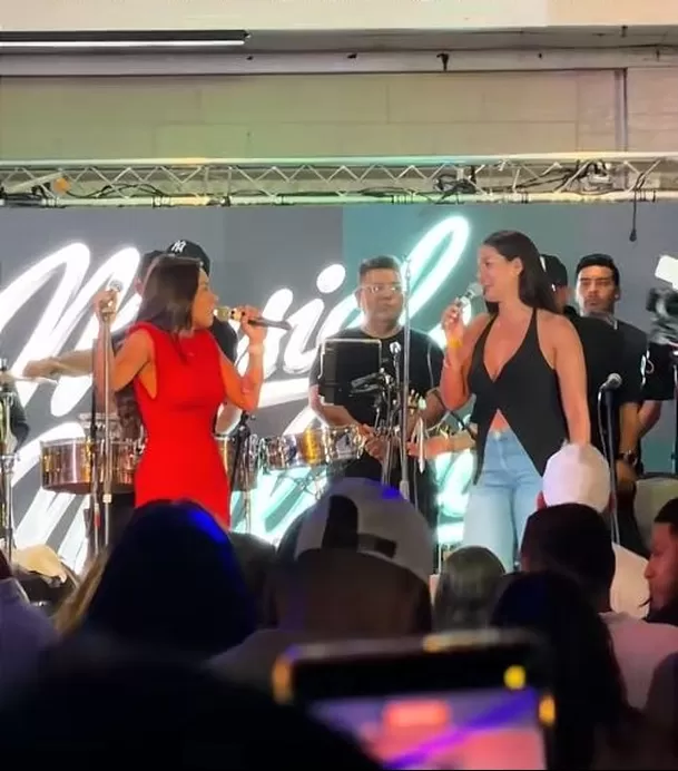 Masiel Málaga se juntó con Katty García y disparan contra Churrito Hinostroza / TikTok: @aritab25 Masiel Málaga se juntó con Katty García y disparan contra Churrito Hinostroza / TikTok: @aritab25