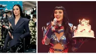 Katy Perry es criticada por lanzar su torta al piso hecha por fan