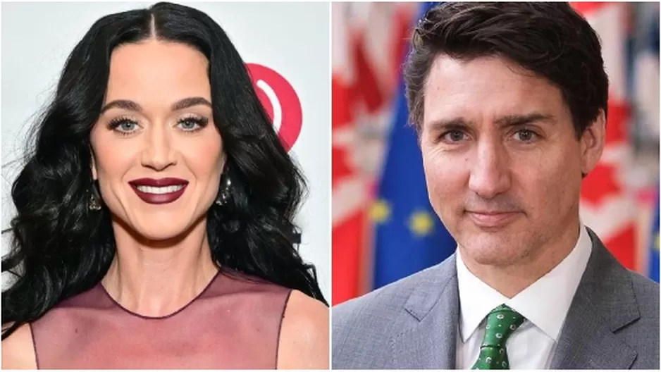 Katy Perry y Justin Trudeau fueron captados cenando juntos. Fuente: AFP Katy Perry y Justin Trudeau fueron captados cenando juntos. Fuente: AFP