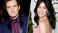 Katy Perry y Orlando Bloom nuevamente fueron captados juntos. Foto: Caracol 