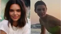 Kendall Jenner realizó #BottleCapChallenge en bikini y en una moto acuática