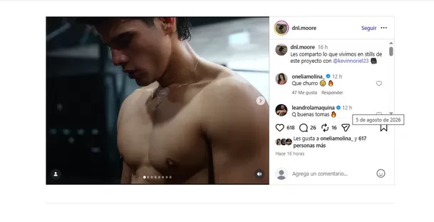 Horas después de sufrir una aparatosa caída en Esto es Guerra, Kevin Díaz publicó un video de entrenamiento con una elaborada producción audiovisual y aseguró que volverá "con más fuerza" Video: Instagram @dnl.moore Horas después de sufrir una aparatosa caída en Esto es Guerra, Kevin Díaz publicó un video de entrenamiento con una elaborada producción audiovisual y aseguró que volverá "con más fuerza" Video: Instagram @dnl.moore