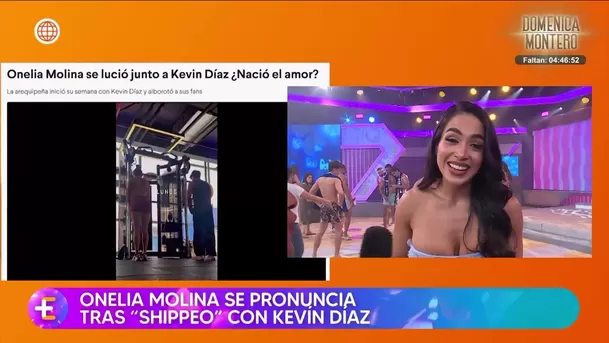 Onelia Molina habló sobre las especulaciones en torno a su cercanía con Kevin Díaz. Foto: Instagram