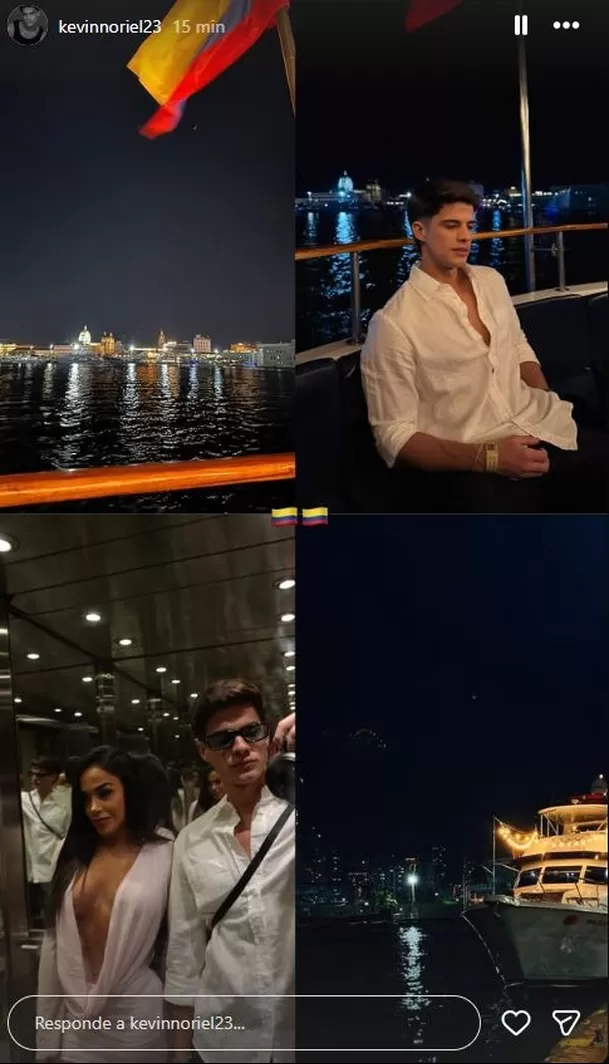 Kevin Díaz ya no oculta su vínculo con Onelia Molina en Colombia / IG: @kevinnoriel23 Kevin Díaz ya no oculta su vínculo con Onelia Molina en Colombia / IG: @kevinnoriel23