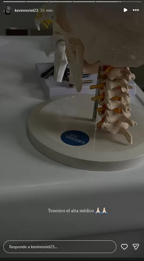 Kevin Díaz sorprendió a sus seguidores al anunciar que finalmente recibió el alta médica Video: Instagram @kevinnoriel23 Kevin Díaz sorprendió a sus seguidores al anunciar que finalmente recibió el alta médica Video: Instagram @kevinnoriel23