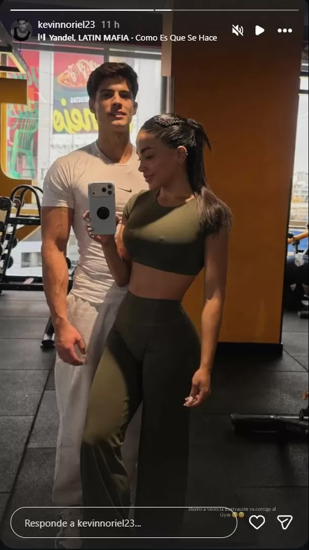 El integrante de EEG compartió una foto junto a Onelia Molina entrenando y dejó una frase que rápidamente generó reacciones en redes sociales. Video: Instagram