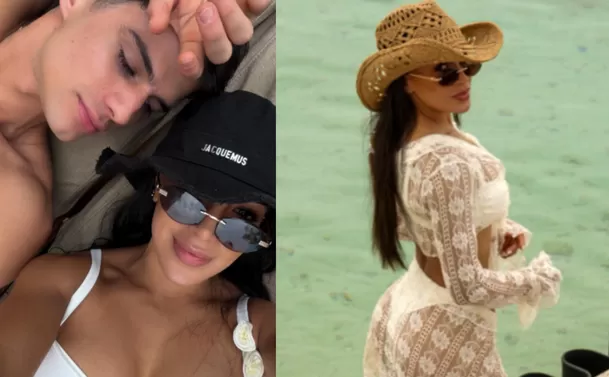 Kevin Díaz marca distancia de la amistad con Onelia Molina: “No le agarro la mano a ninguna amiga”. Foto: Instagram @onelimolina_ @guerrerosycombatientesperu