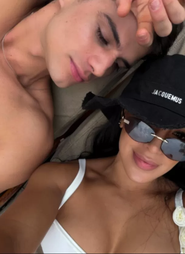 Kevin Díaz marca distancia de la amistad con Onelia Molina: “No le agarro la mano a ninguna amiga”. Foto: Instagram @onelimolina_ @guerrerosycombatientesperu