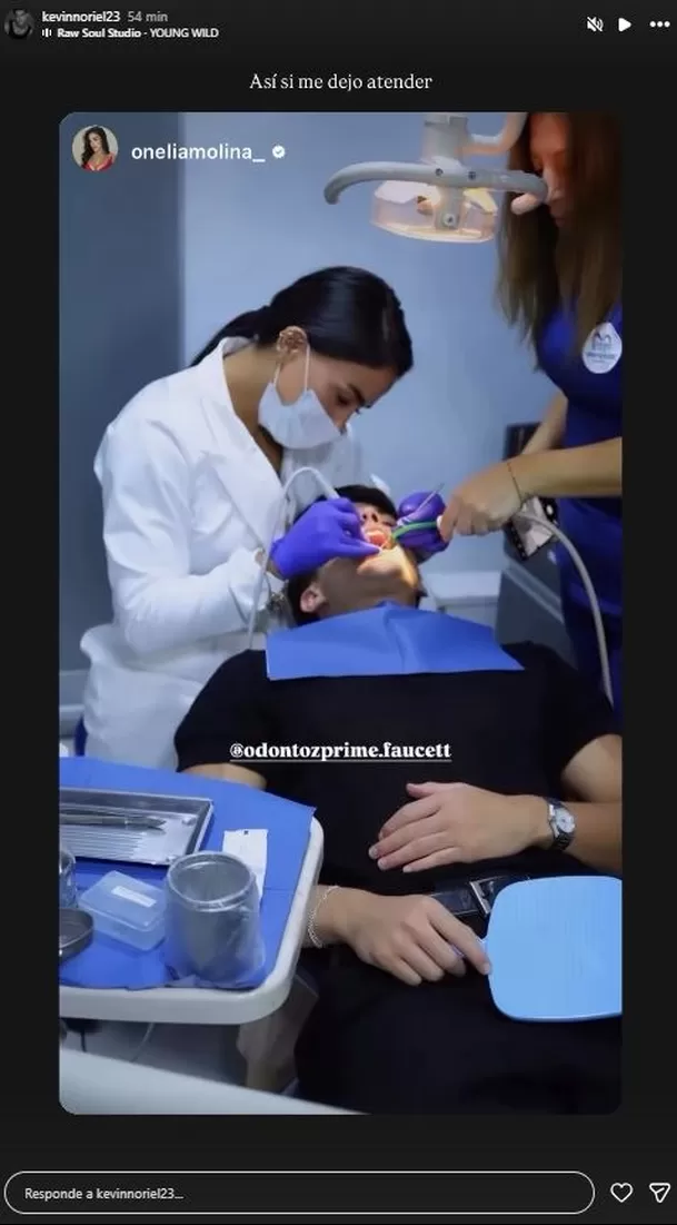 Kevin Díaz se rinde ante los encantos de Onelia Molina y la presume como su odontóloga favorita / IG: kevinnoriel23 Kevin Díaz se rinde ante los encantos de Onelia Molina y la presume como su odontóloga favorita / IG: kevinnoriel23