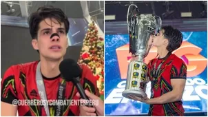 Kevin Díaz lloró al dedicarle triunfo en la final a su abuela fallecida / Instagram