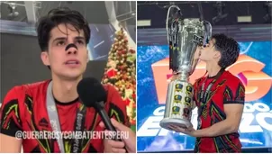 Kevin Díaz lloró al dedicarle triunfo en la final a su abuela fallecida / Instagram
