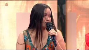 Kiara Lozano vivió un momento emotivo durante su visita a 'Esta Noche'. Video: América TV