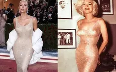Kim Kardashian acusada de dañar significativamente el vestido de Marilyn Monroe - Noticias de marilyn-monroe