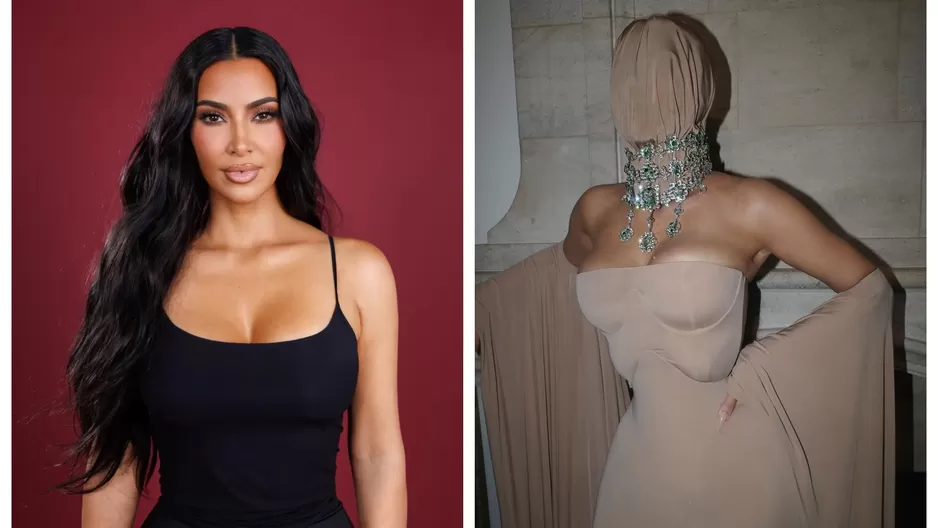 Kim Kardashian luce extraño atuendo en la Met Gala 2025/ Instagram