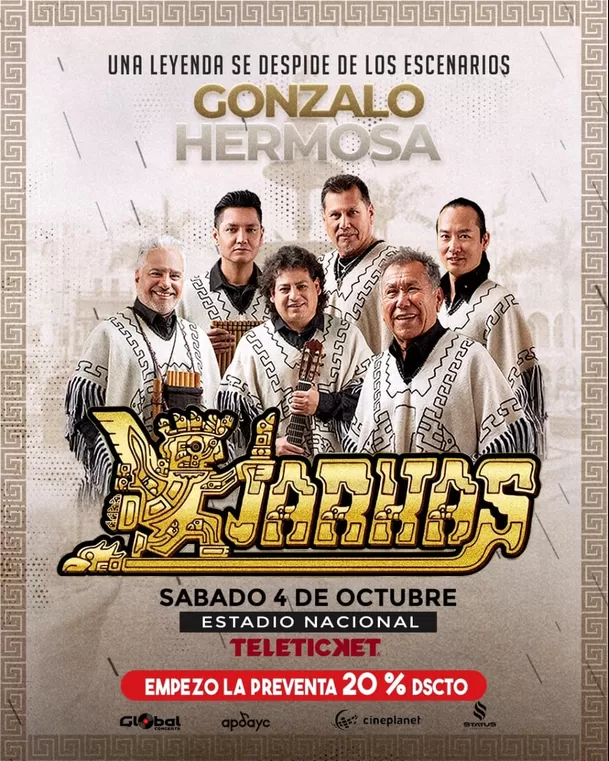 La despedida de Gonzalo Hermosa, fundador de Los Kjarkas, se llevará a cabo en el Estadio Nacional / Instagrm La despedida de Gonzalo Hermosa, fundador de Los Kjarkas, se llevará a cabo en el Estadio Nacional / Instagrm