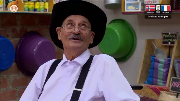 Don Gilberto le contó muy contento a Koky Reyes la ayuda económica que le brinda a Gilary / AméricaTV