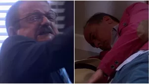 Abogado de Joel golpeó brutalmente a Koky, pero dejó algo inesperado tras su huida. Fuente: AméricaTV