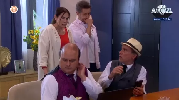 Koky quedó avergonzado frente a los Maldini. Foto: América TV Koky quedó avergonzado frente a los Maldini. Foto: América TV