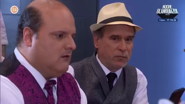 Koky quedó avergonzado frente a los Maldini. Foto: América TV Koky quedó avergonzado frente a los Maldini. Foto: América TV