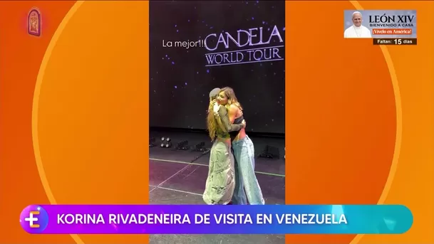 Korina Rivadeneira conoció a Greeicy en Venezuela, la abrazó y recibió un tierno mensaje de la cantante. Video: Más Espectáculos Korina Rivadeneira conoció a Greeicy en Venezuela, la abrazó y recibió un tierno mensaje de la cantante. Video: Más Espectáculos