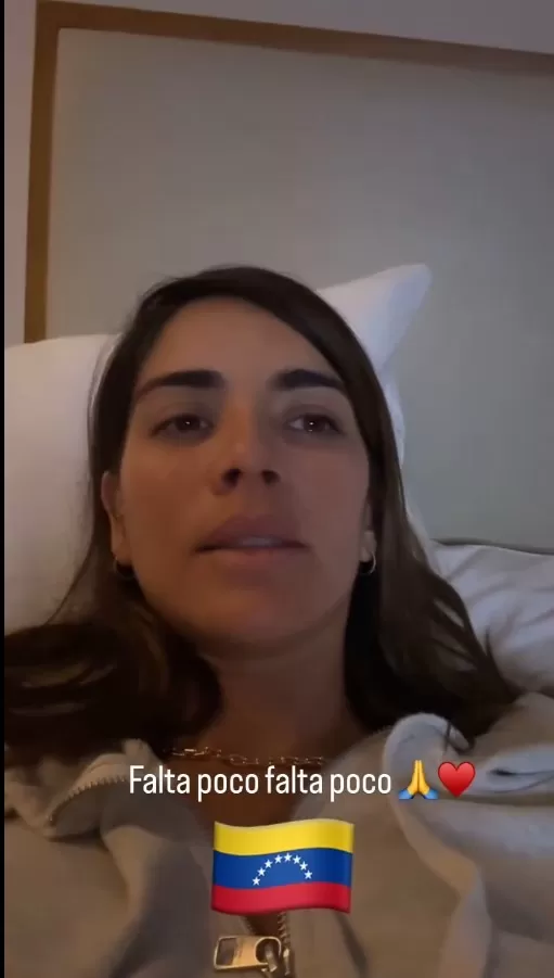 Korina Rivadeneira grabó un esperanzador video previo a conocer el resultado de las elecciones en Venezuela/Foto: Instagram