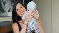 La actriz venezolana aparece muy feliz junto a su madre y hermana