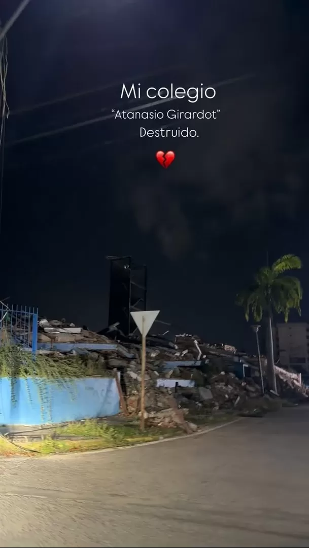 Korina Rivadeneira regresó a su natal Venezuela y quedó conmocionada al ver los daños que dejaron los terremotos en La Guaira. Foto: IG @rivadeneirak Korina Rivadeneira regresó a su natal Venezuela y quedó conmocionada al ver los daños que dejaron los terremotos en La Guaira. Foto: IG @rivadeneirak