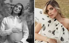 Korina Rivadeneira realizó una sesión de fotos a pocos días del nacimiento de su bebé  - Noticias de korina