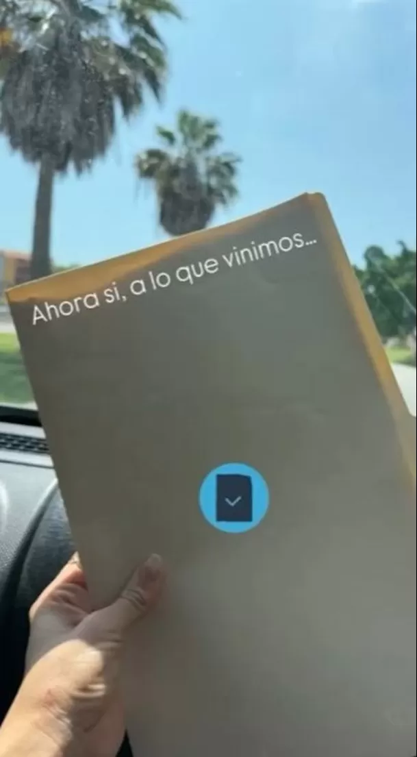 Korina Rivadeneira llegó a Venezuela para hacer algunos trámites / Captura 